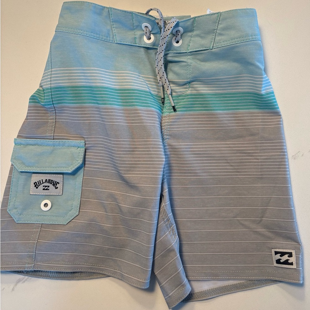 Billabong Striped Board Shorts, 3T
